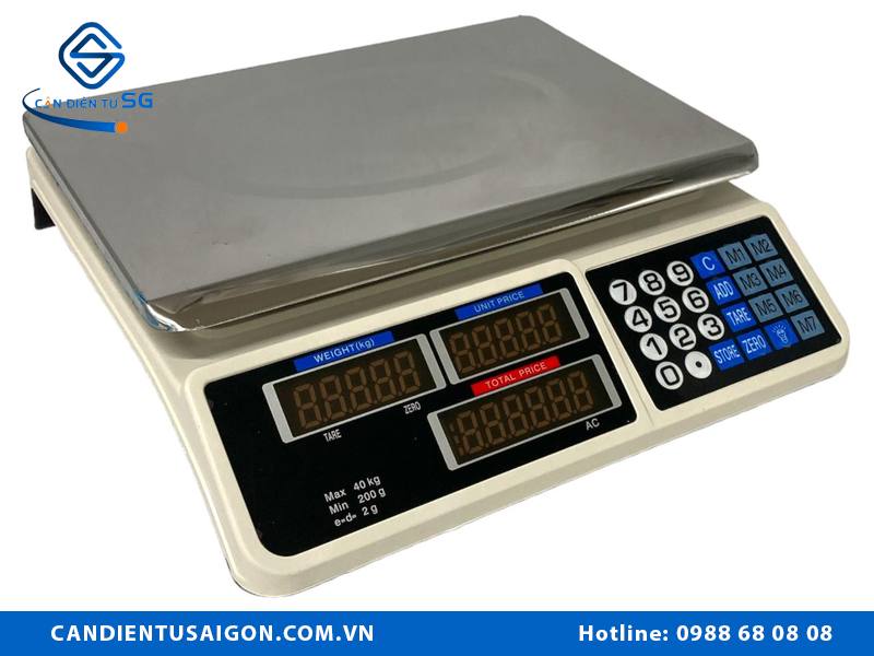 Nguyên lý hoạt động của cân điện tử là gi?