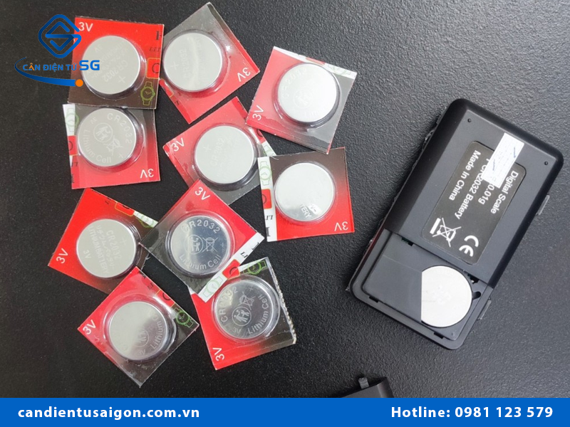 Pin của cân tiểu ly