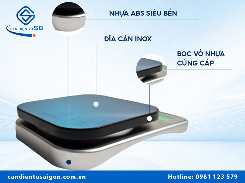 Pin của cân tiểu ly