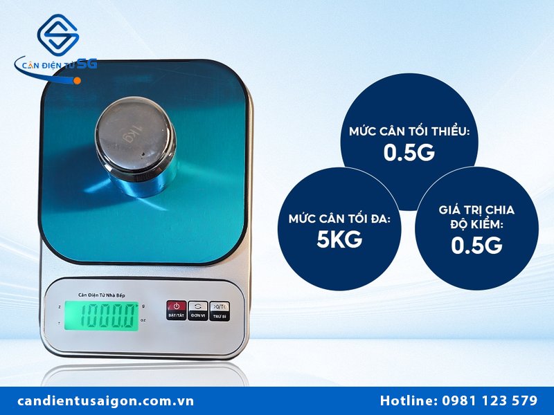 Cân tiểu ly hình trái tim