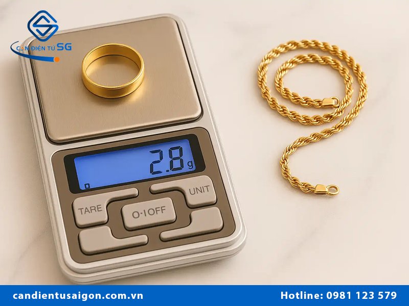 Cân vàng như thế nào?