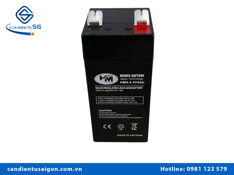 Pin cân điện tử 4v