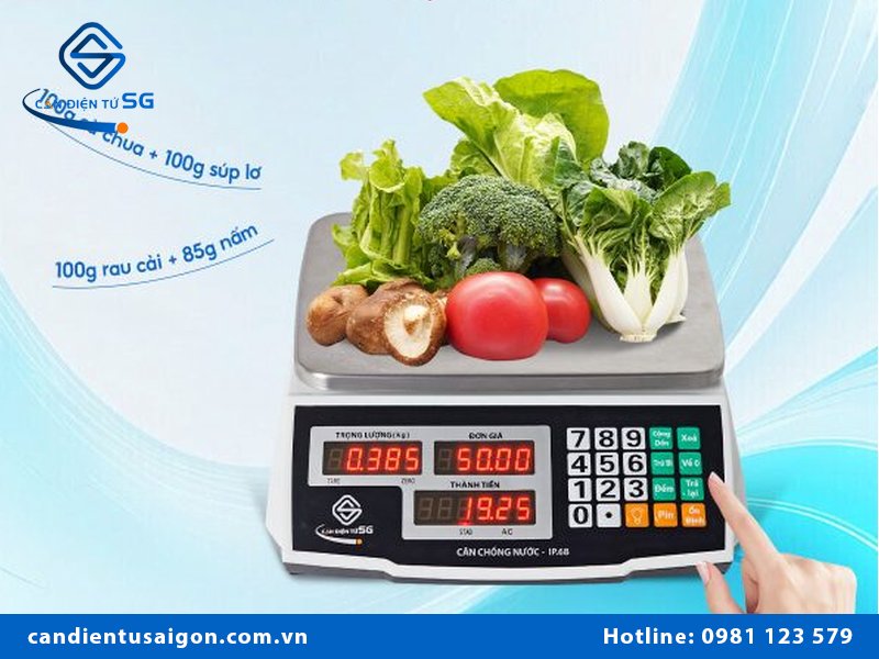 Cách sử dụng cân đĩa