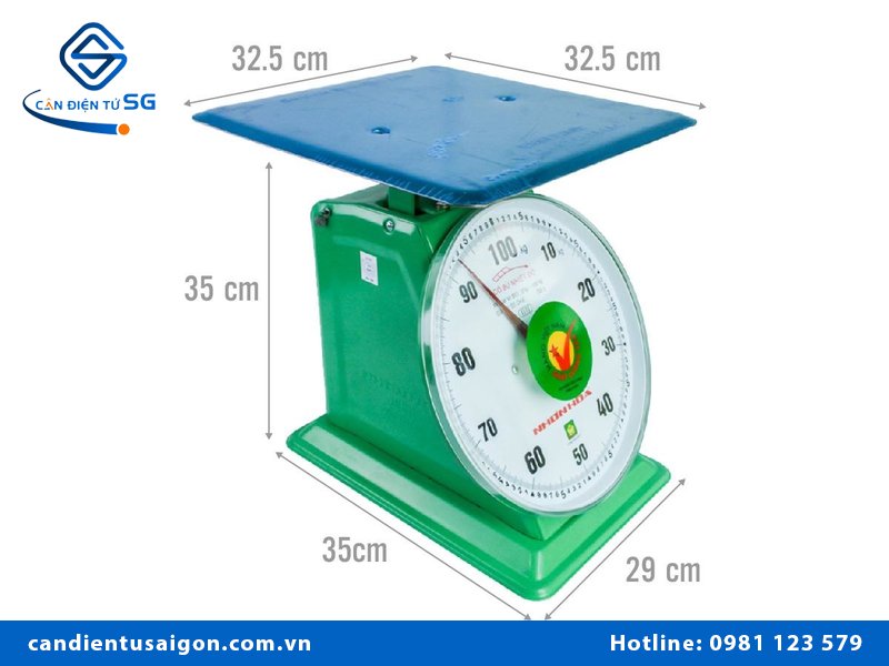 Cân đồng hồ 100kg giá bao nhiêu?