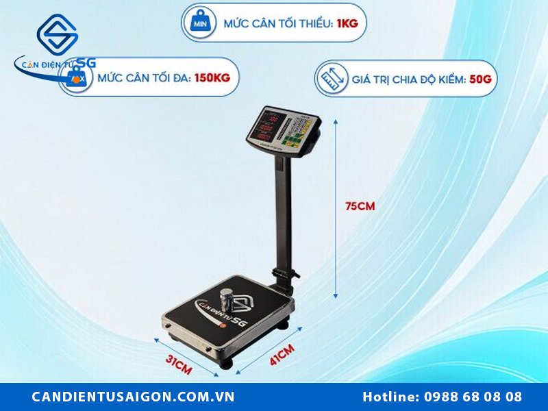 Cân đồng hồ 50kg giá bao nhiêu?