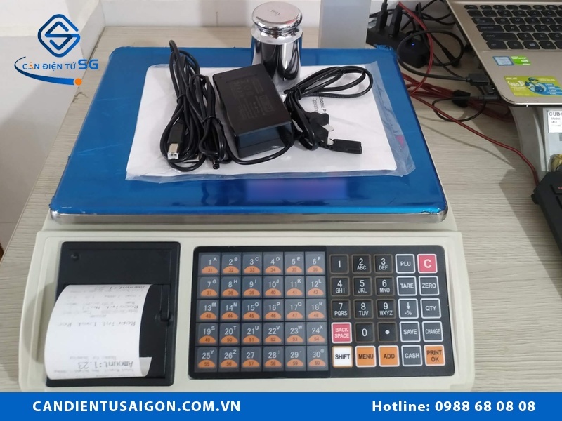 Cân điện tử có in hóa đơn