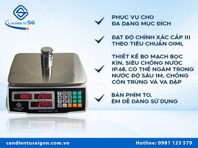 Cân điện tử bán hàng siêu thị loại nào tốt
