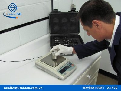 Hiệu chuẩn cân điện tử