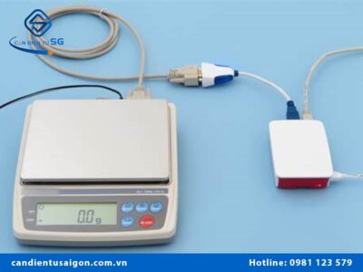 Kết nối cân điện tử với PLC