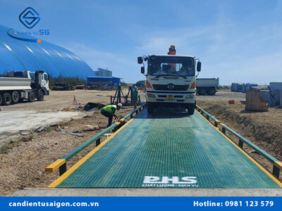 Trạm cân xe tải 120 tấn