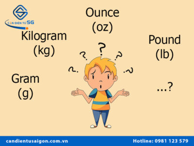 Có bao nhiêu đơn vị đo khối lượng cân nặng