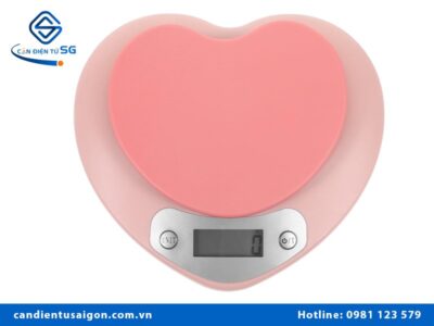 Cân tiểu ly hình trái tim