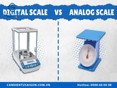 So sánh cân điện tử và cân cơ học