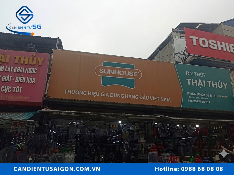 Đại lý cân điện tử Hải Phòng