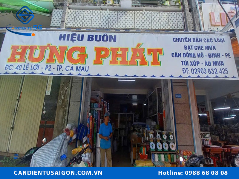 Đại lý cân điện tử Cà Mau