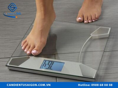 Cân điện tử bị chập chờn màn hình